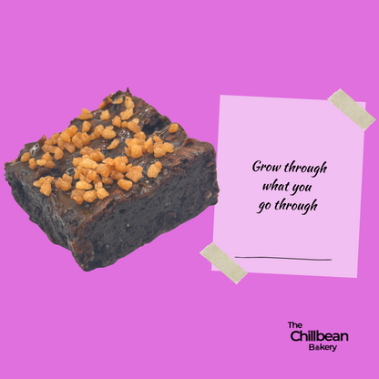 Salted Caramel Belgium Chocolate Brownie