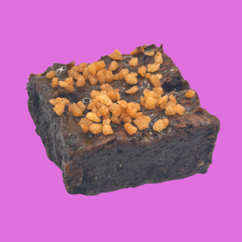 Salted Caramel Belgium Chocolate Brownie