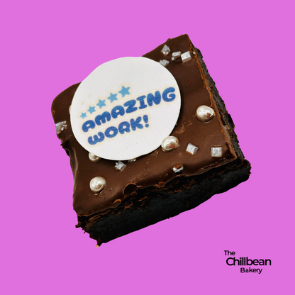 Belgium Chocolate brownies - Employee Appreciation themed